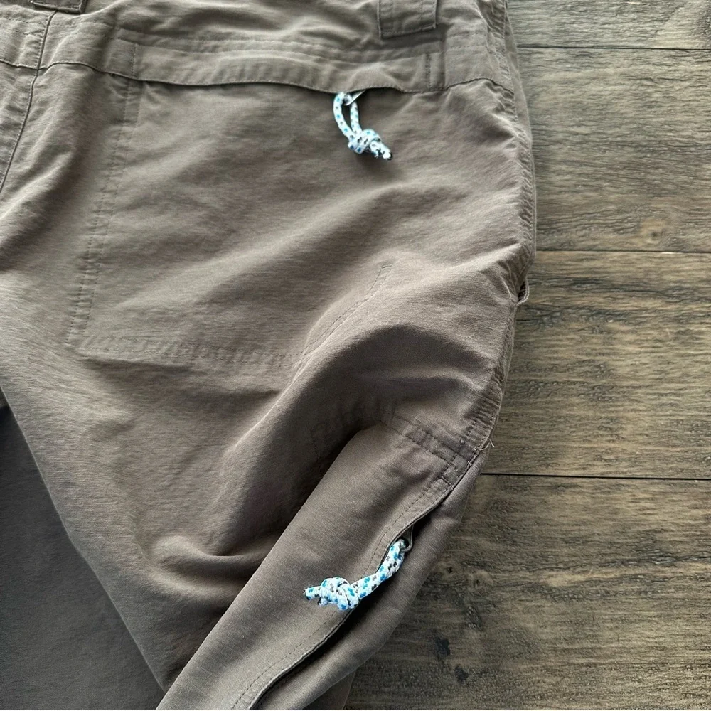 Columbia‎ Mens 36 waist Brown Cargo Shorts 10” Inseam Hiking Camping Active